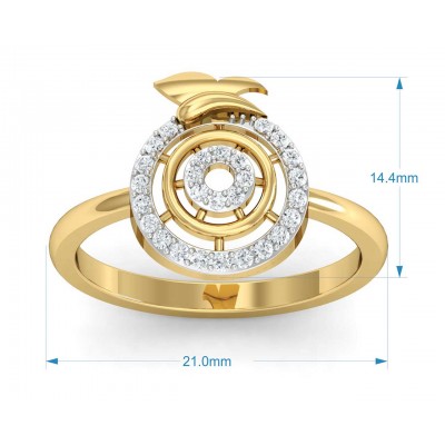 Aditri Daily Wear Diamond Pendant Set
